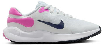 Nike Revolution 7 Big Kids white/playful pink/midnight navy