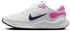 Nike Revolution 7 Big Kids white/playful pink/midnight navy