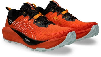 Asics Gel-Trabuco 13 (1011B973-800) nova orange/pure aqua – Asics Gel-Trabuco 13 nova orange/pure aqua - Ihr verlässlicher Begleiter auf anspruchsvollen Trails