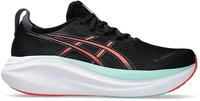 ASICS 1011B958, ASICS Herren Laufschuhe GEL-NIMBUS 27 BLACK/CORAL REEF male