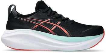 Asics Gel Nimbus 27 black/coral reef