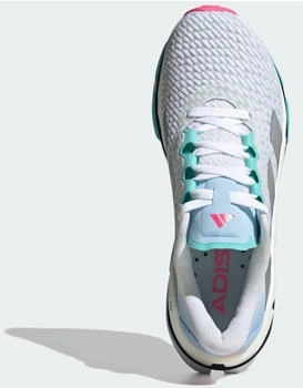 Adidas Adistar Byd Women (JI1228) cloud white/silver metallic/flash aqua – Überragende Dämpfung für maximalen Laufkomfort