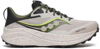 Saucony Xodus Ultra 3 Trailschuh creme oliv