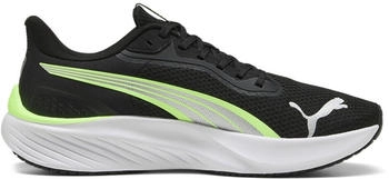 Puma Pounce Lite Laufschuhe PUMA black green glare – Atmungsaktiver Komfort für lange Strecken