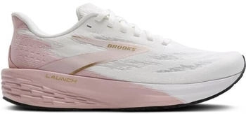 Brooks Launch 11 Women white/gold/pink
