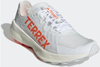 Adidas Terrex Agravic Speed Trailschuh weiß orange Adidas Terrex Agravic Speed Trailschuh weiß orange