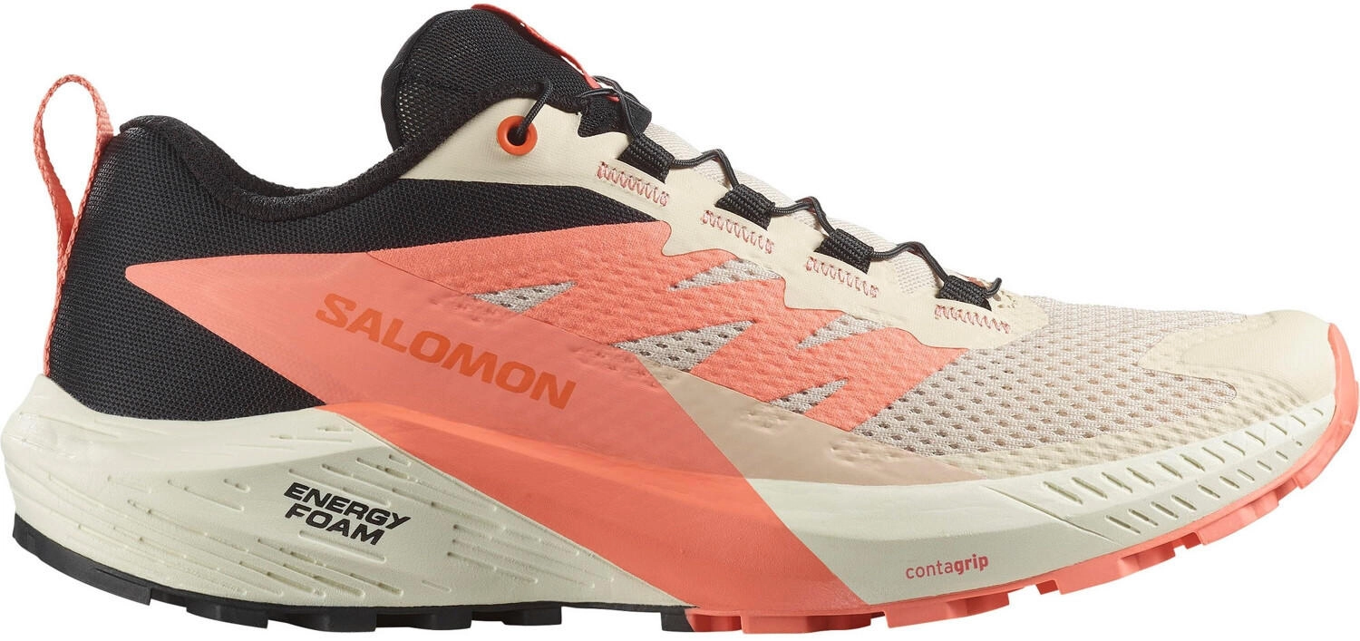 Salomon Damen Sense Ride Weißes Tender, Vielseitige Wanderschuhe