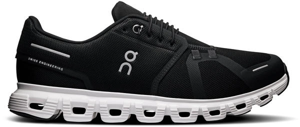 On On Cloud 6 Sneaker schwarz weiß