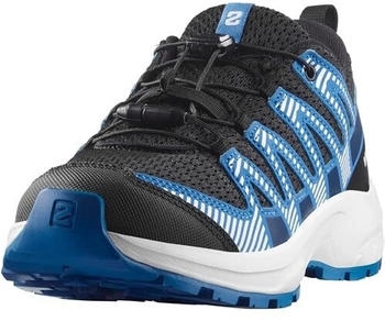 Salomon XA Pro V8 Kinder Trailrunningschuhe schwarz blau