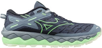 Mizuno Wave Mujin Trailschuh dunkelblau mint