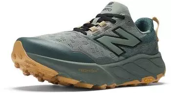 New Balance Fresh Foam X Hierro v9 (wide) dark juniper with black and dried apricot