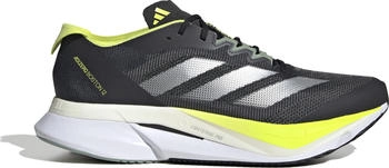 Adidas Adizero Boston Laufschuh aurora-ink silber-metallic pulse-lime