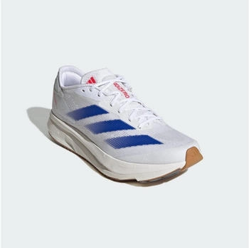 Adidas Adizero SL2 Laufschuh cloud wei&szlig; royal blau ruby