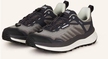 Lowa Fortux GTX Trailrunning-Schuhe schwarz weiss dunkelgrau