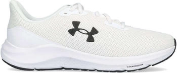 Under Armour UA Charged Pursuit 4 Laufschuhe wei&szlig; schwarz