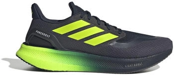 Adidas Pureboost 5 Laufschuhe dunkelblau neongelb