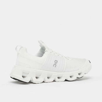 On Cloudswift Youth Runningschuhe grau wei&szlig;