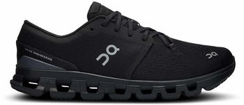 On Cloud X 4 Schuhe schwarz
