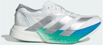 Adidas Adizero Adios Pro 4 Laufschuh crystal wei&szlig; matt silber glory gr&uuml;n