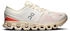On On Cloud X 4 Laufschuhe ivory-salmon