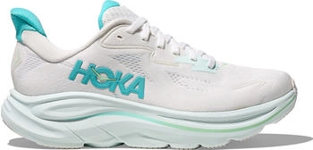 Hoka Clifton white cielo blau