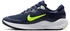 Nike Revolution GS Laufschuhe midnight navy volt tint weiß