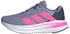Adidas Galaxy Laufschuh silber violett navy