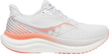 Saucony Triumph Neutralschuh weiß koralle