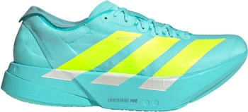 Adidas Adizero Adios Pro 4 Laufschuh flash aqua lucid lemon mint ton