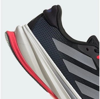 Adidas Rise 2 Laufschuh core black halo silver lucid red