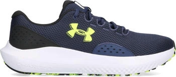 Under Armour Charged Surge 4 washed navy/black/high vis yellow