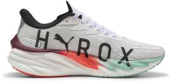 Puma Velocity Nitro 4 Hyrox puma white-mint melt-glowing red