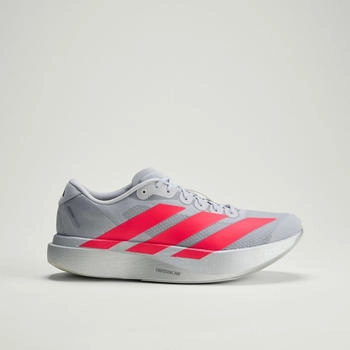 Adidas Adizero EVO SL silver metallic/lucid red/iron metallic