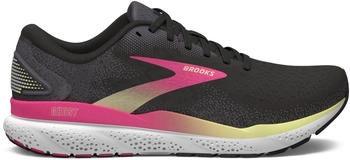 Brooks Ghost 16 Women schwarz/pink/gelb
