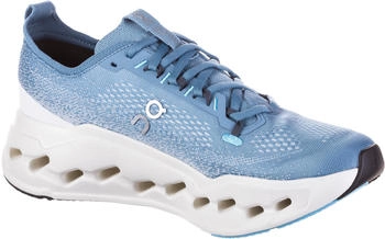 On Cloudsurfer Max dust-ivory/blau