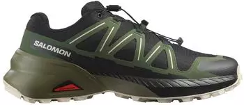 Salomon SPEEDCROSS PEAK schwarz/dunkelgr&uuml;n/wei&szlig;/rot