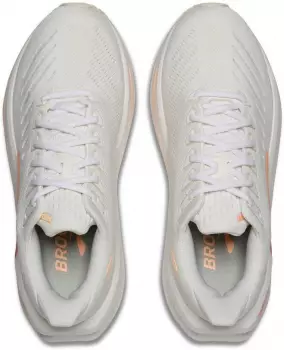 Brooks Glycerin Max 2 weiß – DNA-Dämpfung reduziert Aufprallbelastung auf befestigten Strecken