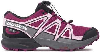 Salomon Speedcross Waterproof Kids plum caspia