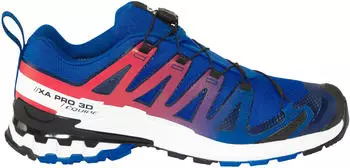 Salomon XA Pro 3D V9 GTX surf the web/fiery rot/weiß