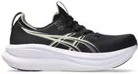 Asics 1012B899-002-8, Asics Laufschuhe Gel Nimbus 28 (D&auml;mpfung) schwarz/grau Damen,