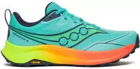 Saucony - Traillaufschuhe - Peregrine 16 Splash/Citron f&uuml;r Herren - Gr&ouml;&szlig;e 44...