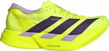 Adidas Adizero Adios Pro 4 solar yellow/aurora plum/powder plum