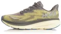 HOKA CLIFTON 9 GTX Laufschuhe Herren in gravel-eggshell, Gr&ouml;&szlig;e 45 1/3 - braun