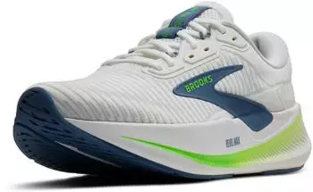 Brooks Revel Max white/moonlight/green gecko