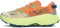 Hoka 1171929-PYZ-41 2/3 (9), Hoka Trail-Laufschuhe Speedgoat 7 orange/beige/neongr&uuml;n