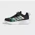 Adidas Minecraft Fortarun 4.0 Kids Running Shoe with Velcro core black/matte silver/dual yellow