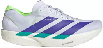 Adidas Adizero Takumi Sen 11 Running Shoe frozen purple / solar purple / equipment green