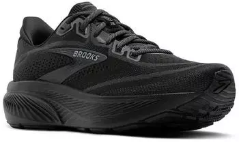 Brooks Ghost 18 (Men) schwarz/schwarz/ebenholz – Atmungsaktives Mesh-System für gleichbleibenden Tragekomfort