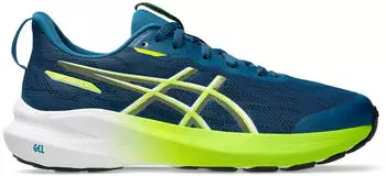 Asics GT-1000 14 GS independence blue/neon lime