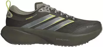 Adidas SUPERNOVA RISE 3 GTX Waterproof Running Shoe shadow olive/iron metallic/frozen lemon